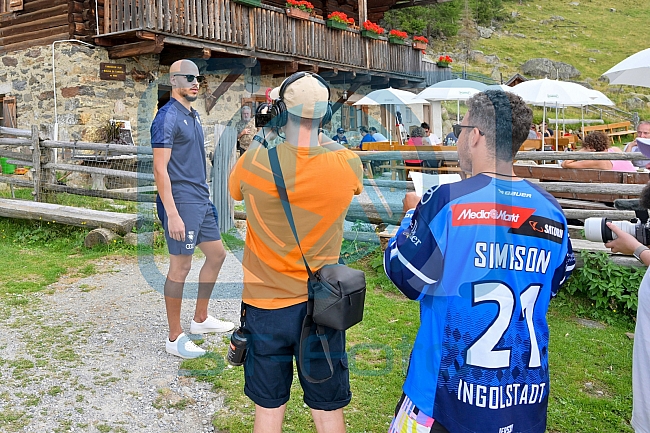 Eishockey, Herren, DEL, Saison 2023-2024, Vinschgau Cup, ERC Ingolstadt - Making-of MediaMarkt & Saturn Videos, 24.08.2023