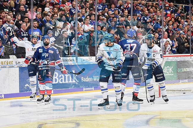 Adler Mannheim vs ERC Ingolstadt, Eishockey, DEL, Deutsche Eishockey Liga, Playoffs, Spiel 4, 20.03.2018