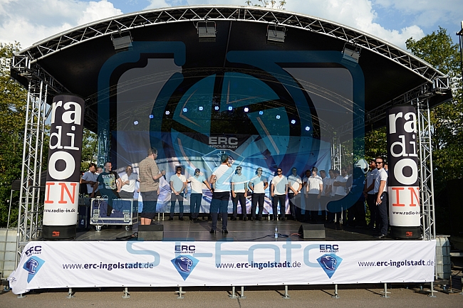 ERC Ingolstadt Saisoneroeffnungsfeier, DEL, Deutsche Eishockey Liga, 08.08.2015