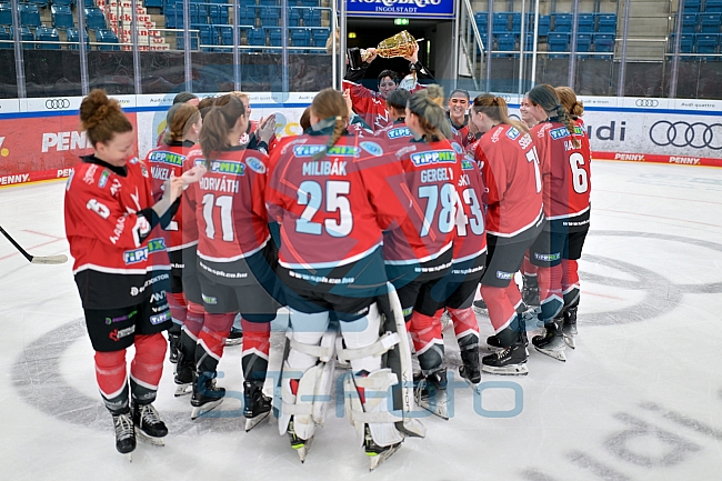 Eishockey, Frauen, EWHL Euro Cup, Saison 2025-2026, Finale, HK Budapest - ECDC Memmingen Indians, 19.10.2025
