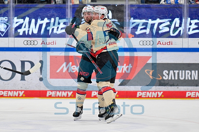 Eishockey, Herren, DEL, Saison 2024-2025, Playoffs Viertelfinale, Spiel 3, ERC Ingolstadt - Nürnberg Ice Tigers, 21.03.2025