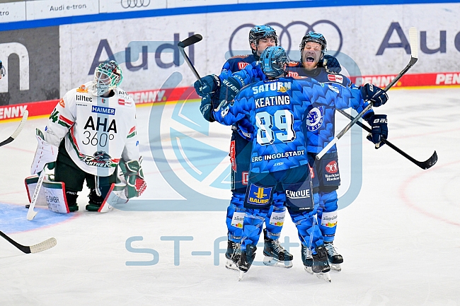 Eishockey, Herren, DEL, Saison 2025-2026, Spiel 19, ERC Ingolstadt - Augsburger Panther, 16.11.2025
