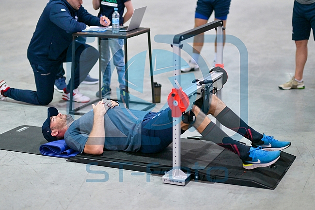 Eishockey, Herren, DEL, Saison 2023-2024, Vorbereitung, ERC Ingolstadt - Leistungstest, 05.08.2023