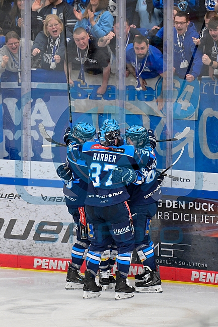 Eishockey, Herren, DEL, Saison 2025-2026, Playoffs, Viertelfinale, Spiel 2, ERC Ingolstadt - EHC Red Bull München, 27.03.2026