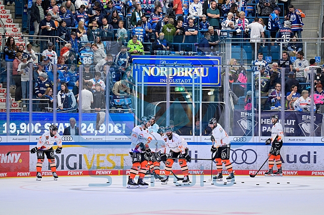Eishockey, Herren, DEL, Saison 2025-2026, Playoffs Halbfinale, Spiel 3, ERC Ingolstadt - Grizzlys Wolfsburg, 19.09.2025