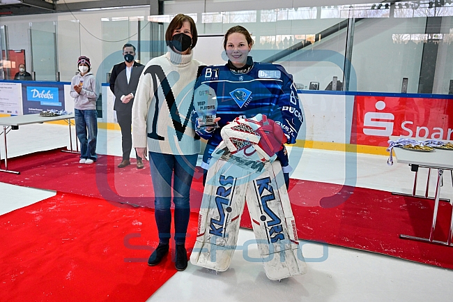 Eishockey, Frauen, DFEL, Playoffs Finale Spiel 4, Saison 2021-2022, ERC Ingolstadt - ECDC Memmingen Indians, 20.03.2022