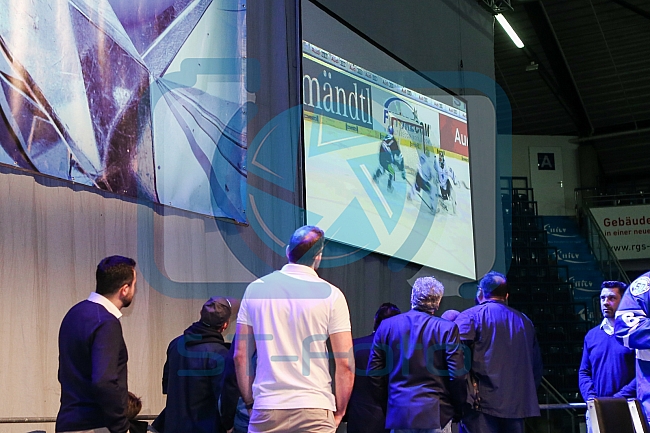 Abschlussfeier der Saison 2017 / 2018 in der Spielstaette des ERC Saturn Arena