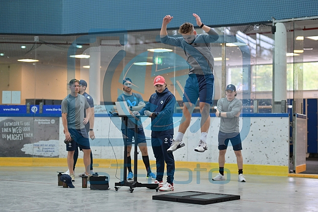 Eishockey, Herren, DEL, Saison 2023-2024, Vorbereitung, ERC Ingolstadt - Leistungstest, 05.08.2023