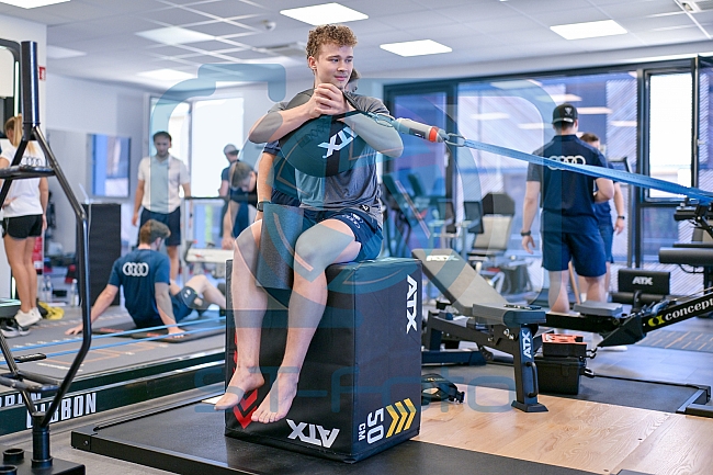 Eishockey, Herren, DEL, Saison 2026-2027, ERC Ingolstadt - Fitnesstest, 08.08.2026