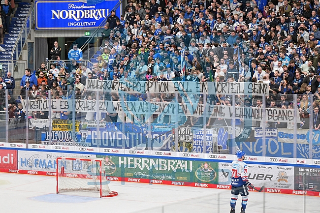 Eishockey, Herren, DEL, Saison 2022-2023, Playoff-Halbfinale - Spiel 1, ERC Ingolstadt - Adler Mannheim, 31.03.2023