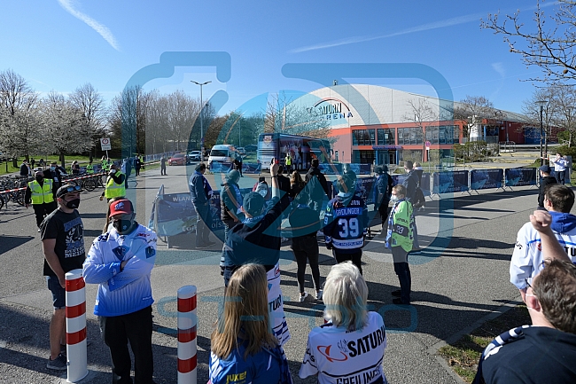 Playoffs, Eishockey, Herren, DEL, Saison 2020-2021, ERC Ingolstadt - EHC Red Bull München, 22.04.2021