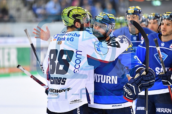 ERC Ingolstadt vs Iserlohn Roosters, Eishockey, DEL, Deutsche Eishockey Liga, Spieltag 9, 03.10.2017
