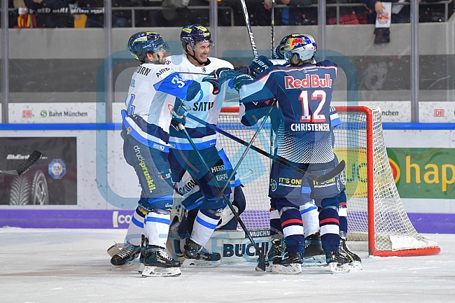 EHC Red Bull Muenchen vs ERC Ingolstadt, Eishockey, DEL, Deutsche Eishockey Liga, Spieltag 50, 24.02.2019