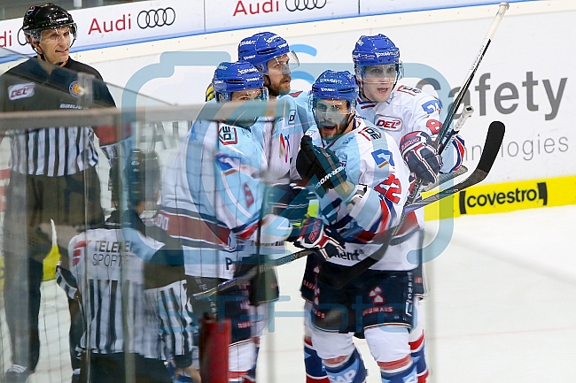 ERC Ingolstadt - Adler Mannheim, Eishockey, DEL, Deutsche Eishockey Liga, Playoffs, Viertelfinale, Spiel 1, 14.03.2018