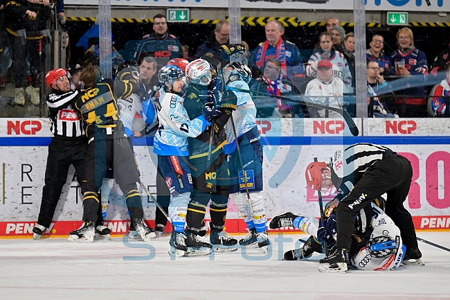 Eishockey, Herren, DEL, Saison 2024-2025, Playoffs Viertelfinale, Spiel 1, Nürnberg Ice Tigers - ERC Ingolstadt, 18.03.2025