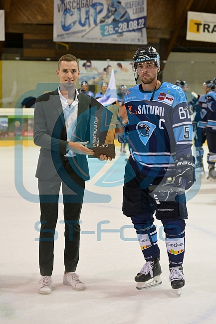 Eishockey, Herren, 6. Vinschgau-Cup, Saison 2022-2023, ERC Ingolstadt - HC Bozen Südtirol, 28.08.2022