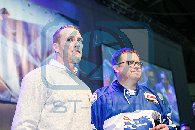 Abschlussfeier der Saison 2017 / 2018 in der Spielstaette des ERC Saturn Arena