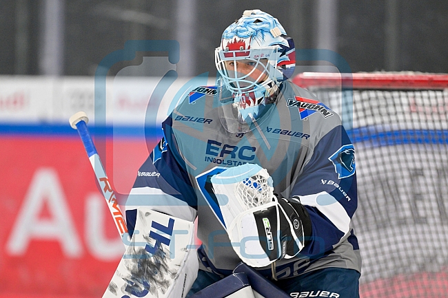 Eishockey, Herren, DEL, Saison 2024-2025, ERC Ingolstadt - Training mit Torwart Christian Heljanko, 28.01.2025