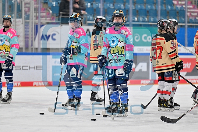 Eishockey, Frauen, DFEL, Playoffs, Finale, Spiel 3, Saison 2023-2024, ERC Ingolstadt - ECDC Memmingen Indians, 23.03.2024