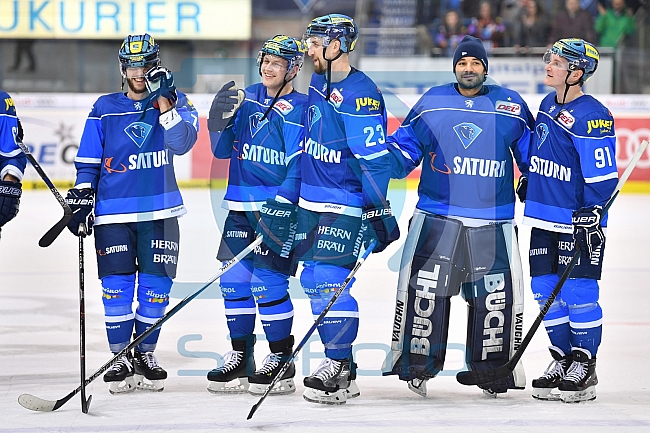 ERC Ingolstadt vs Eisbaeren Berlin, Eishockey, DEL, Deutsche Eishockey Liga, Spieltag 41, 12.01.2018