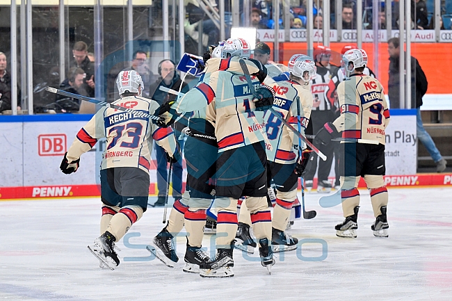 Eishockey, Herren, DEL, Saison 2024-2025, Playoffs Viertelfinale, Spiel 3, ERC Ingolstadt - Nürnberg Ice Tigers, 21.03.2025