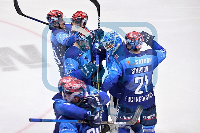 Playoffs, Eishockey, Herren, DEL, Saison 2020-2021, ERC Ingolstadt - EHC Red Bull München, 22.04.2021