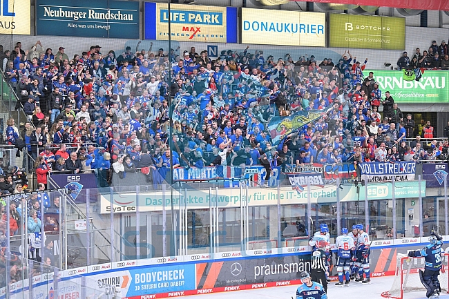 Eishockey, Herren, DEL, Saison 2022-2023, Playoff-Halbfinale - Spiel 1, ERC Ingolstadt - Adler Mannheim, 31.03.2023