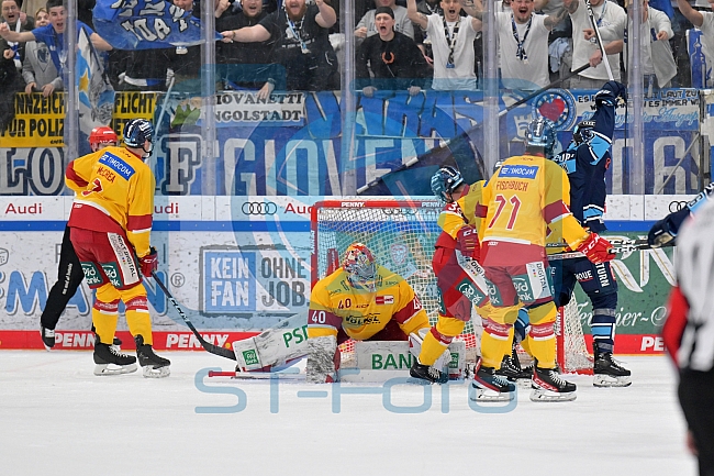 Eishockey, Herren, DEL, Saison 2022-2023, Playoff-Viertelfinale - Spiel 5, ERC Ingolstadt - Düsseldorfer EG, 24.03.2023