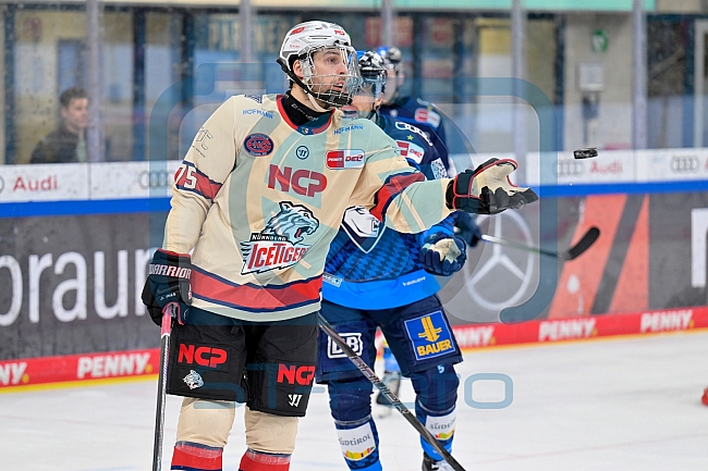 Eishockey, Herren, DEL, Saison 2024-2025, Playoffs Viertelfinale, Spiel 3, ERC Ingolstadt - Nürnberg Ice Tigers, 21.03.2025
