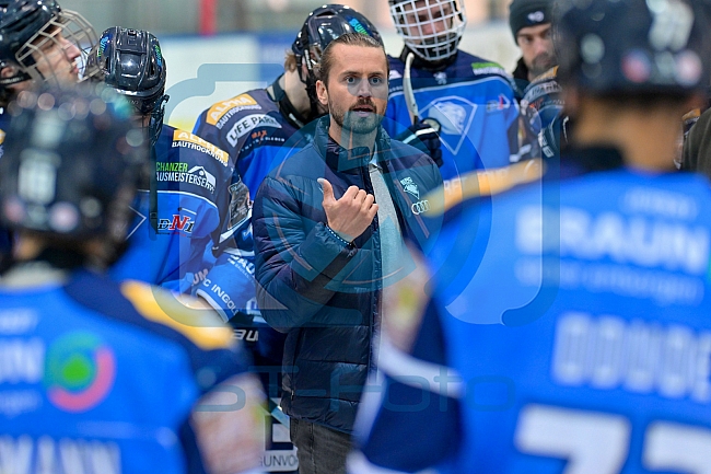 Eishockey, U20, DNL, Saison 2024-2025, Playoffs Halbfinale - Spiel 3, ERC Ingolstadt - Jungadler Mannheim, 22.03.2025