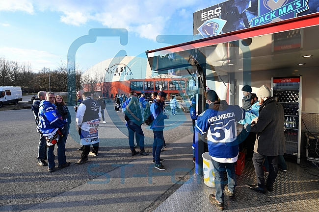 ERC Ingolstadt vs Adler Mannheim, Eishockey, DEL, Deutsche Eishockey Liga, Playoffs, Spiel 1, 14.03.2018