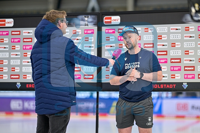 Eishockey, Herren, DEL, Saison 2025-2026, Playoffs, Viertelfinale, Spiel 2, ERC Ingolstadt - EHC Red Bull München, 27.03.2026