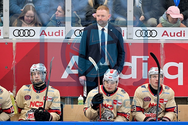 Eishockey, Herren, DEL, Saison 2024-2025, Playoffs Viertelfinale, Spiel 1, ERC Ingolstadt - Nürnberg Ice Tigers, 16.03.2025