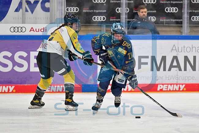 Eishockey, Frauen, DFEL, Saison 2022-2023, ERC Ingolstadt - Mad Dogs Mannheim, 19.11.2022