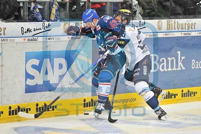 Adler Mannheim vs ERC Ingolstadt, Eishockey, DEL, Deutsche Eishockey Liga, Spieltag 26, 09.12.2016