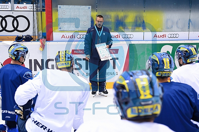 Erstes Eistraining beim ERC Ingolstadt, Eishockey, DEL, Deutsche Eishockey Liga, 03.08.2017
