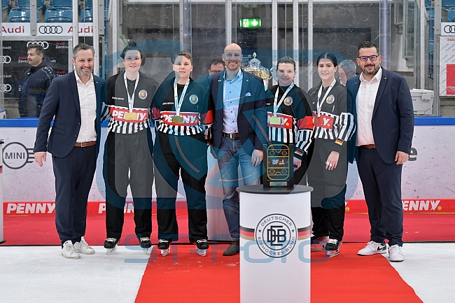 Eishockey, Frauen, DFEL, Playoffs, Finale, Spiel 3, Saison 2023-2024, ERC Ingolstadt - ECDC Memmingen Indians, 23.03.2024