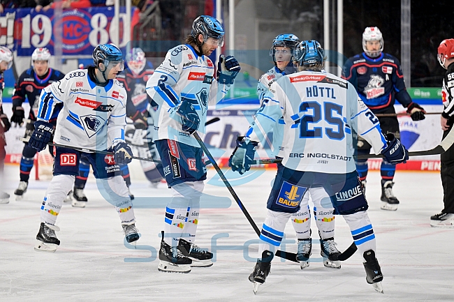 Eishockey, Herren, DEL, Saison 2025-2026, Spiel 24, Nürnberg Ice Tigers - ERC Ingolstadt, 30.11.2025
