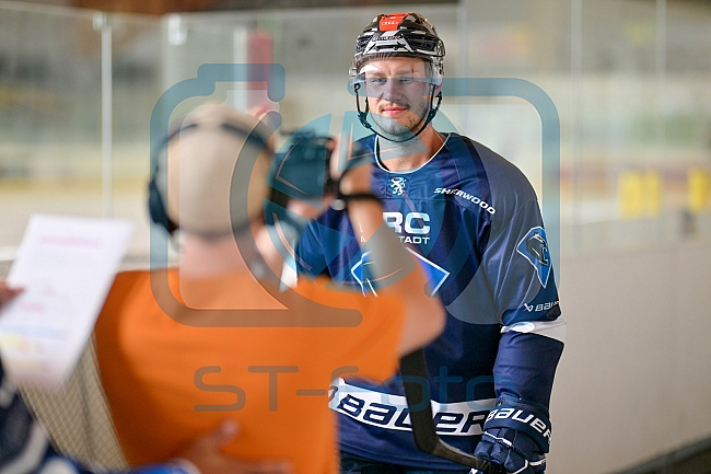 Eishockey, Herren, DEL, Saison 2023-2024, Vinschgau Cup, ERC Ingolstadt - Making-of MediaMarkt & Saturn Videos, 24.08.2023