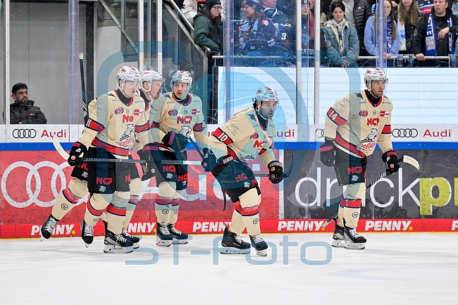 Eishockey, Herren, DEL, Saison 2024-2025, Playoffs Viertelfinale, Spiel 1, ERC Ingolstadt - Nürnberg Ice Tigers, 16.03.2025