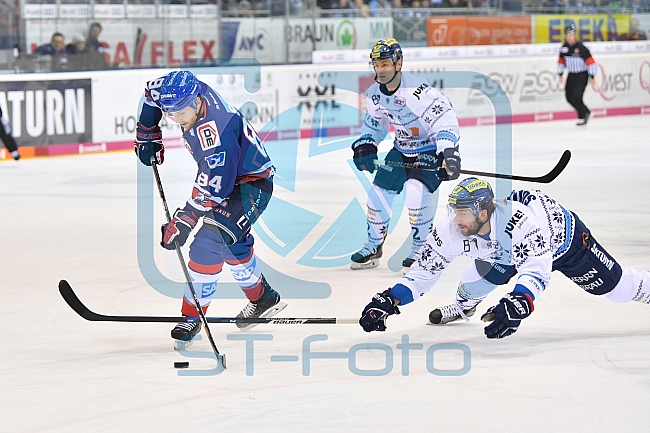 ERC Ingolstadt vs Adler Mannheim, Eishockey, DEL, Deutsche Eishockey Liga, Spieltag 28, 08.12.2017