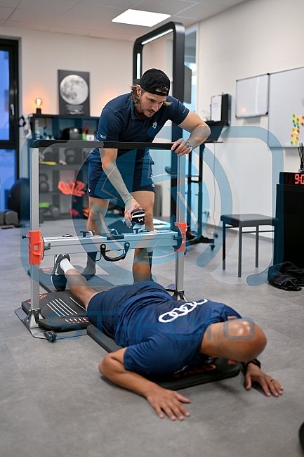 Eishockey, Herren, DEL, Saison 2025-2026, ERC Ingolstadt - Fitnesstests, 02.08.2025