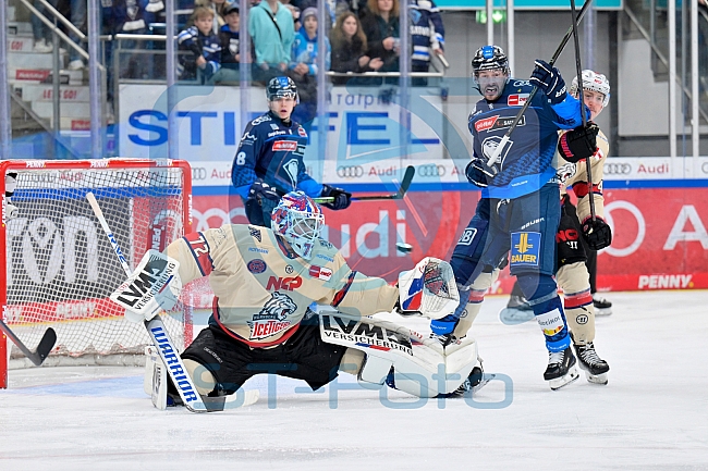Eishockey, Herren, DEL, Saison 2024-2025, Playoffs Viertelfinale, Spiel 1, ERC Ingolstadt - Nürnberg Ice Tigers, 16.03.2025