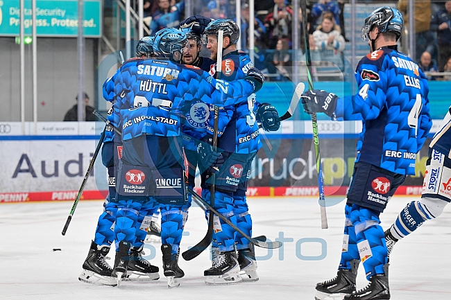 Eishockey, Herren, DEL, Saison 2025-2026, Spiel 26, ERC Ingolstadt - Schwenninger Wild Wings, 07.12.2025