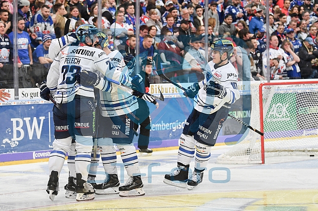 Adler Mannheim vs ERC Ingolstadt, Eishockey, DEL, Deutsche Eishockey Liga, Playoffs, Spiel 4, 20.03.2018