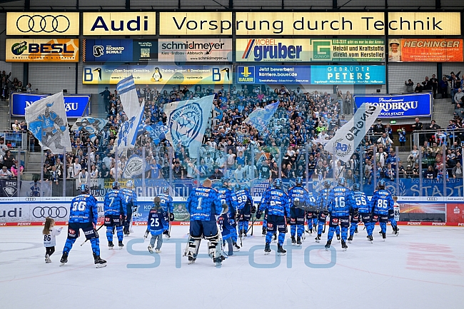 Eishockey, Herren, DEL, Saison 2025-2026, Playoffs Halbfinale, Spiel 3, ERC Ingolstadt - Grizzlys Wolfsburg, 19.09.2025