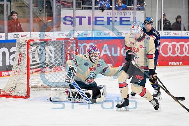 Eishockey, Herren, DEL, Saison 2024-2025, Playoffs Viertelfinale, Spiel 5, ERC Ingolstadt - Nürnberg Ice Tigers, 26.03.2025