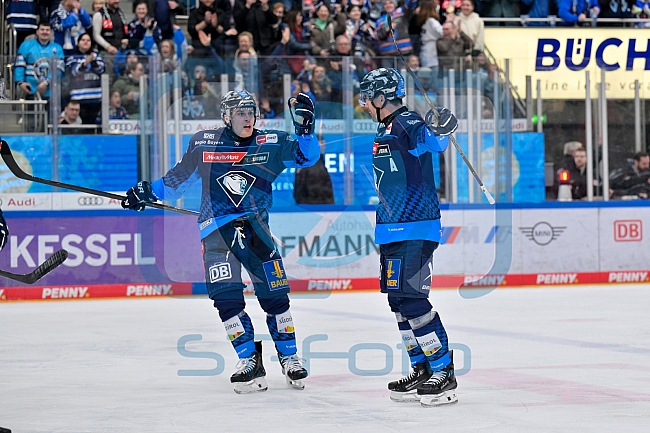 Eishockey, Herren, DEL, Saison 2024-2025, Playoffs Viertelfinale, Spiel 1, ERC Ingolstadt - Nürnberg Ice Tigers, 16.03.2025