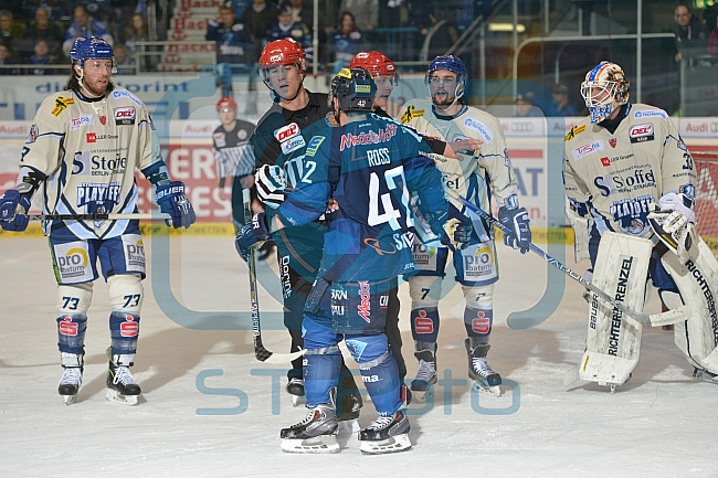 ERC Ingolstadt vs Straubing Tigers, Eishockey, DEL, Deutsche Eishockey Liga, 09.03.2016