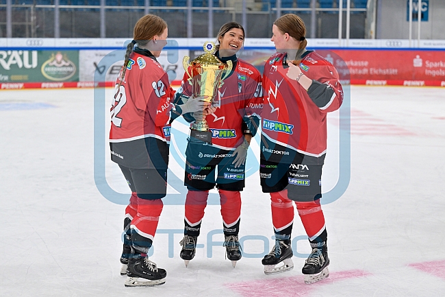 Eishockey, Frauen, EWHL Euro Cup, Saison 2025-2026, Finale, HK Budapest - ECDC Memmingen Indians, 19.10.2025